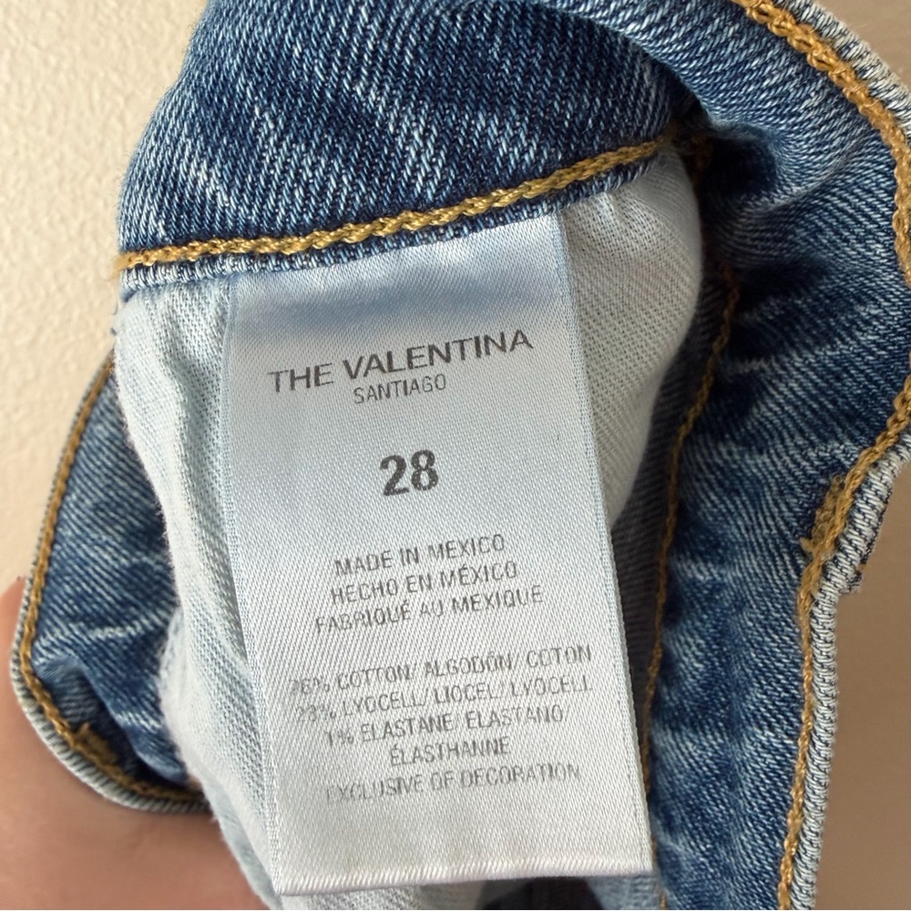 Favorite Daughter | Valentina Super High Rise Cigarette Ankle Jeans Santiago 28 - Picture 7 of 7